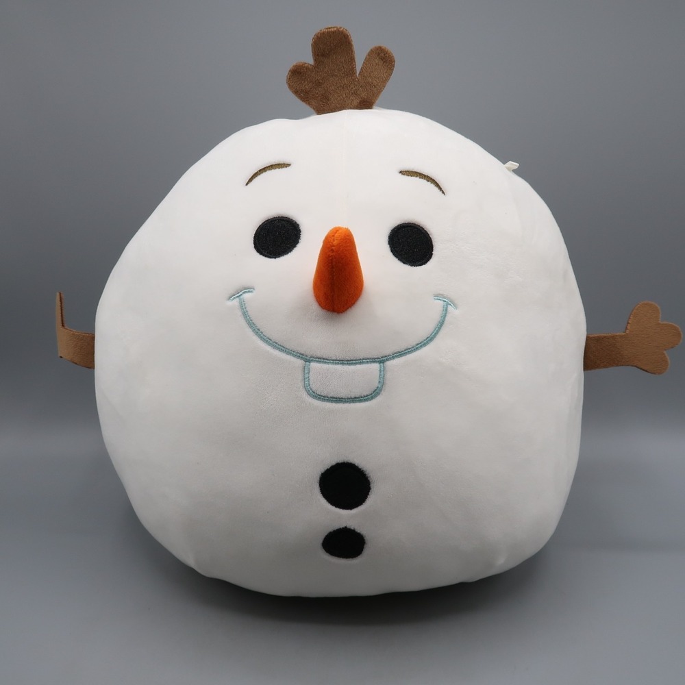 OLAF Squishmallow 10" Disney's Frozen 2021 Plush Stuffed Pillow Snowman Kellytoy